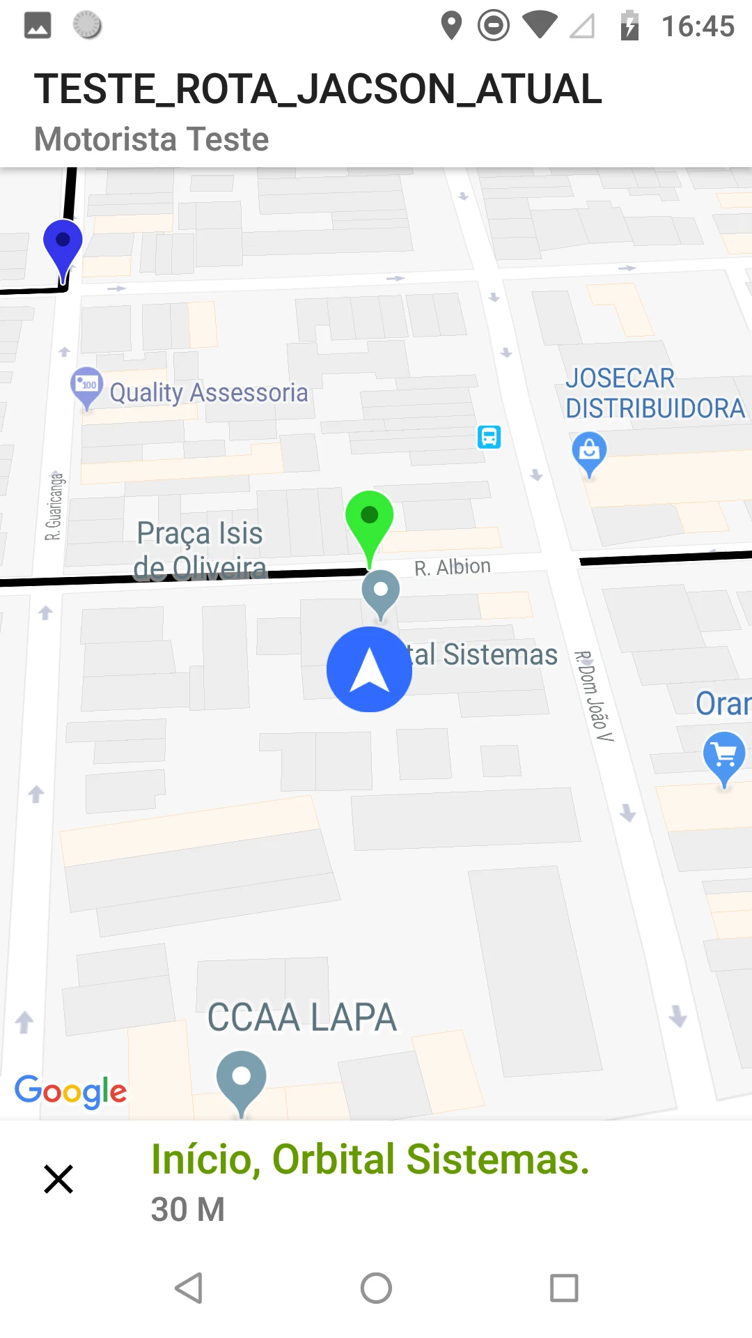 OrbbusMotorista screenshot